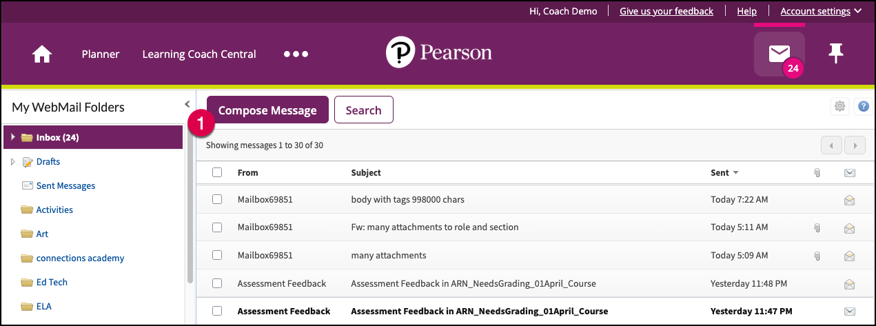 WebMail Help - Composing Messages