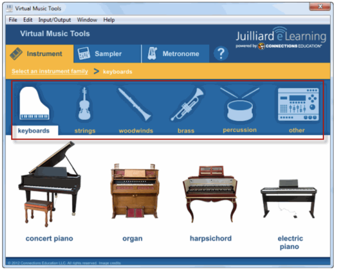 Virtual Music Tools: Using Instruments