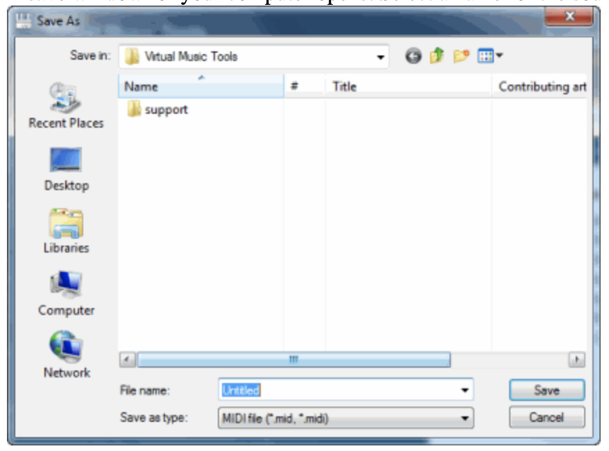 Virtual Music Tools Using Instruments