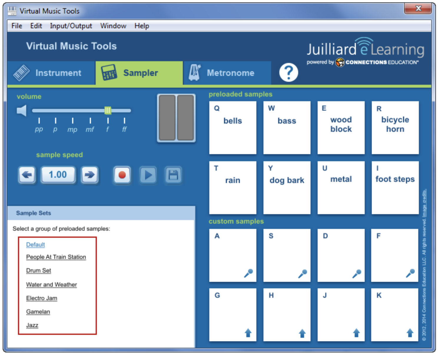 Virtual Music Tools Sampling Music