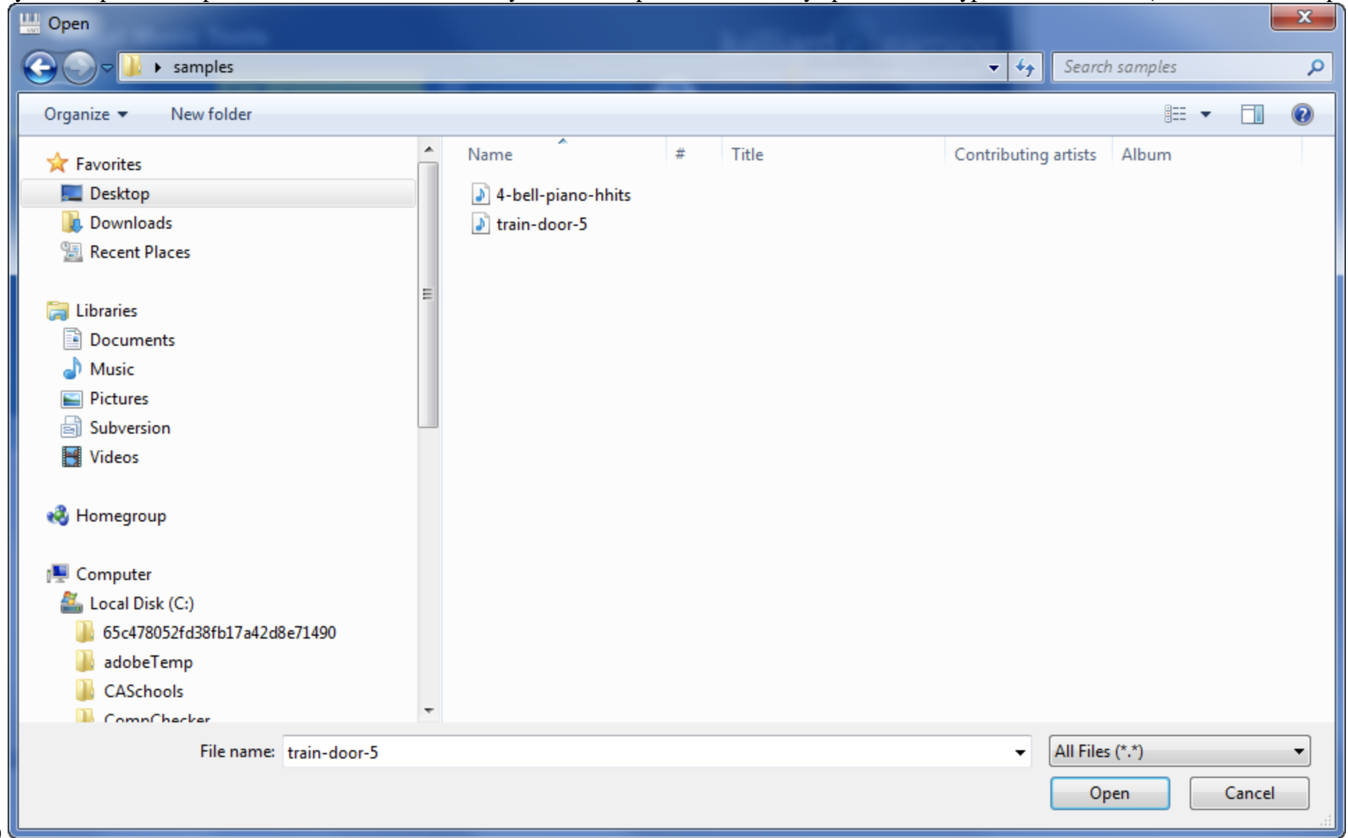 Virtual Music Tools Sampling Music